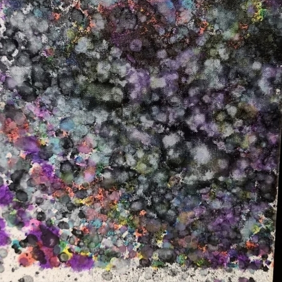 2 HANDCRAFTED Abstract Painting Artwork HANDPAINTED 10x20 Wall Art Decor Artwork - Picture 12 of 17